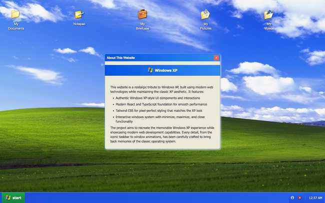 windowsxpremake about